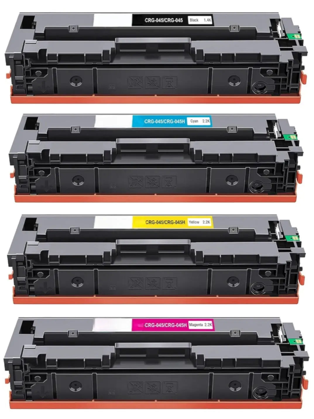 045 toner cartridge set cmyk