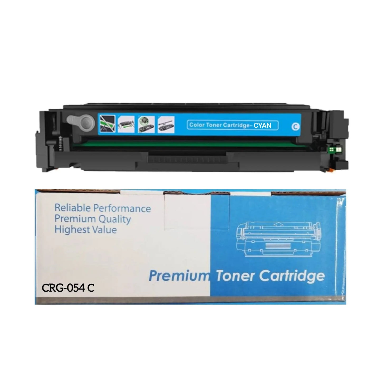 054 cyan toner cartridge