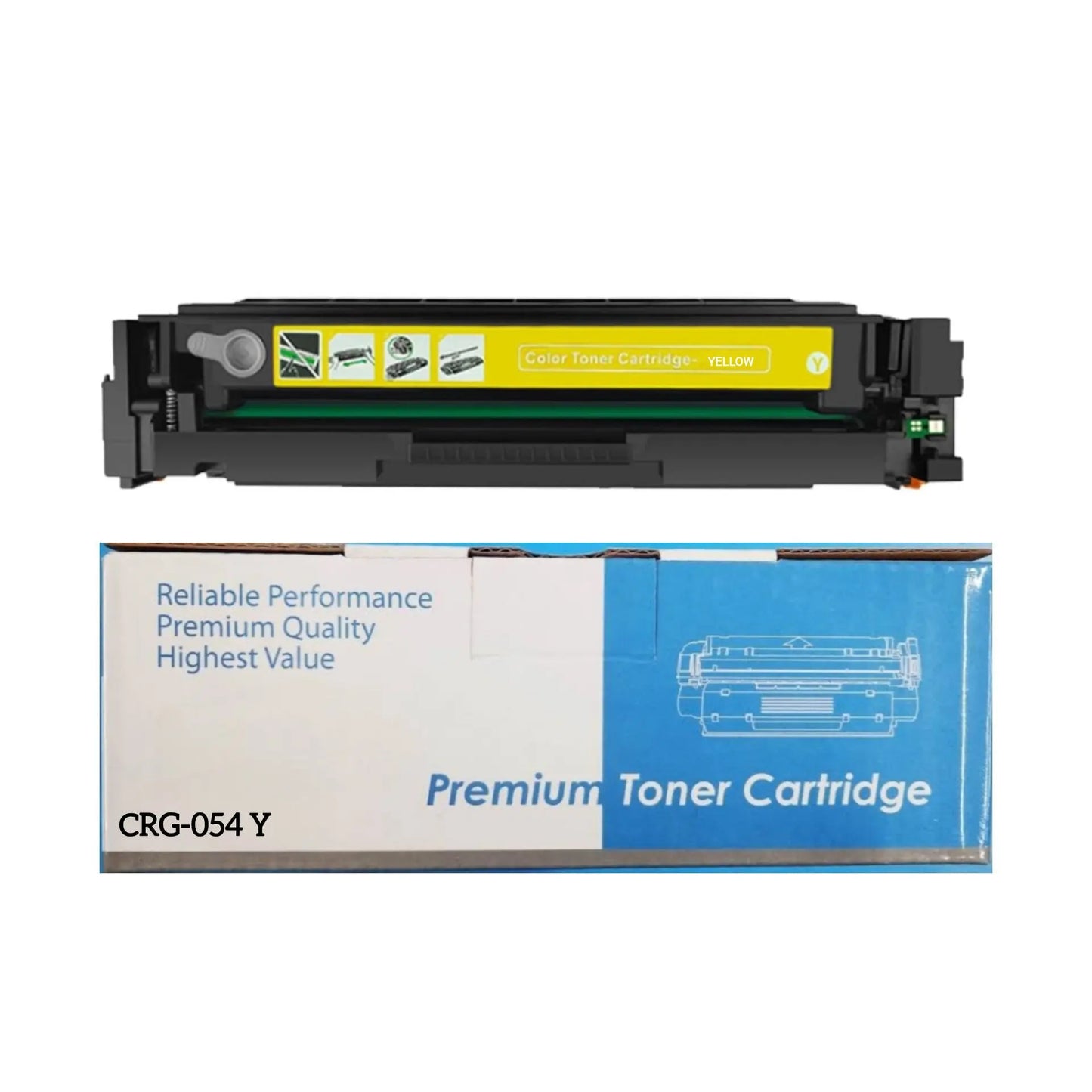 054 yellow toner cartridge