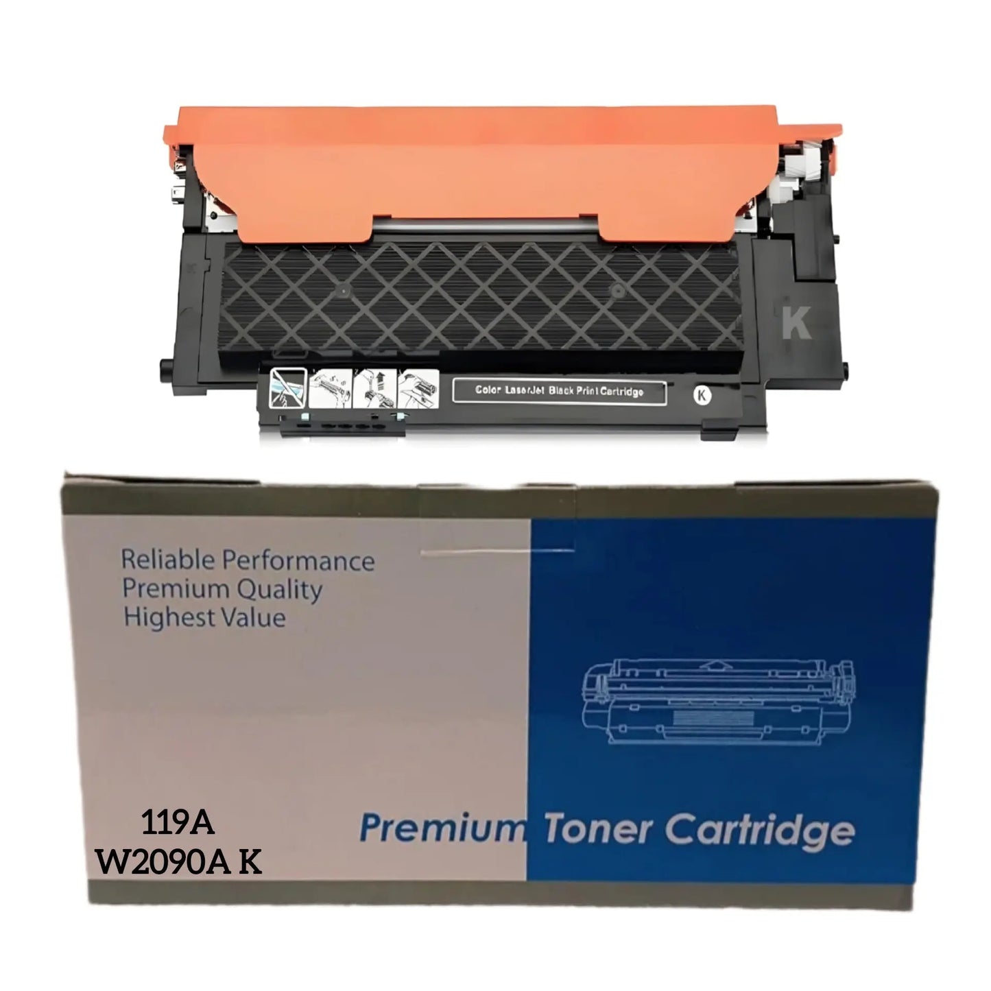 119A black toner cartridge