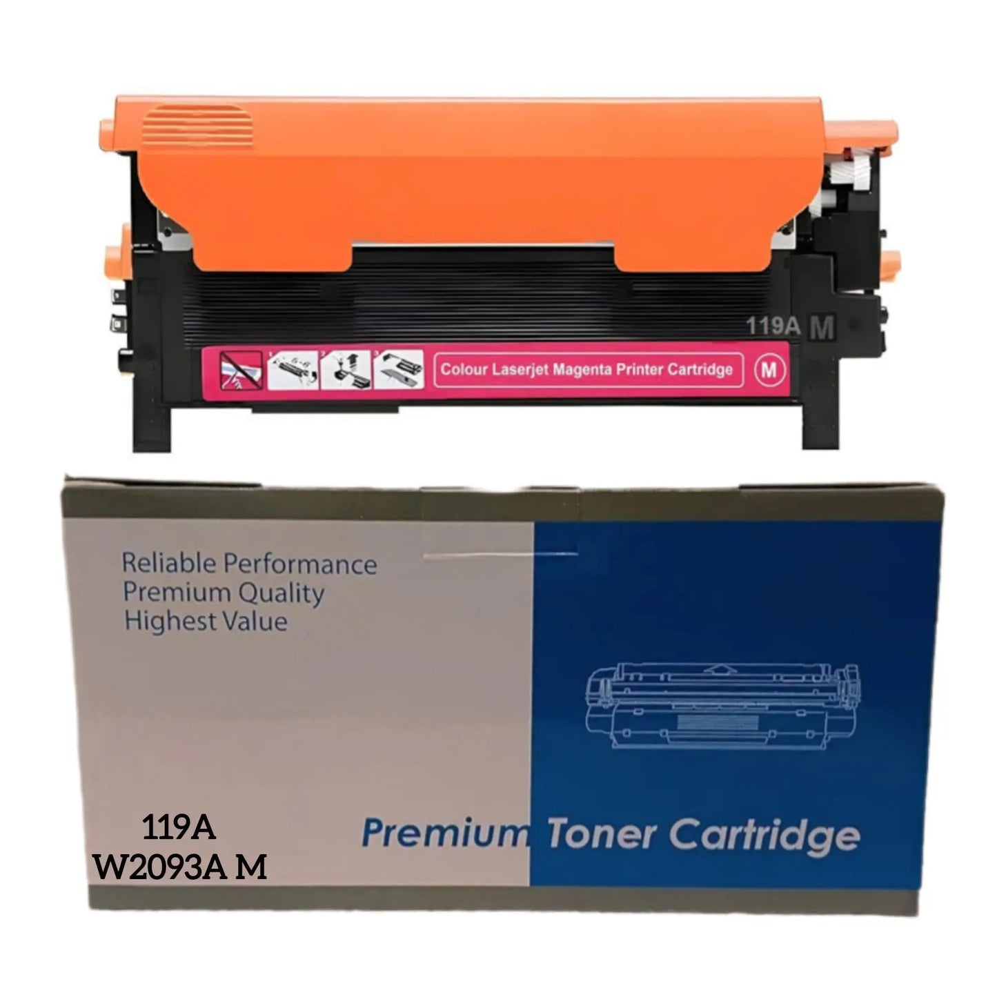 119A magenta toner cartridge