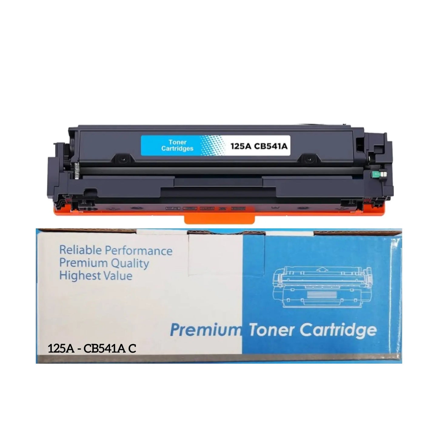 125A cyan toner cartridge