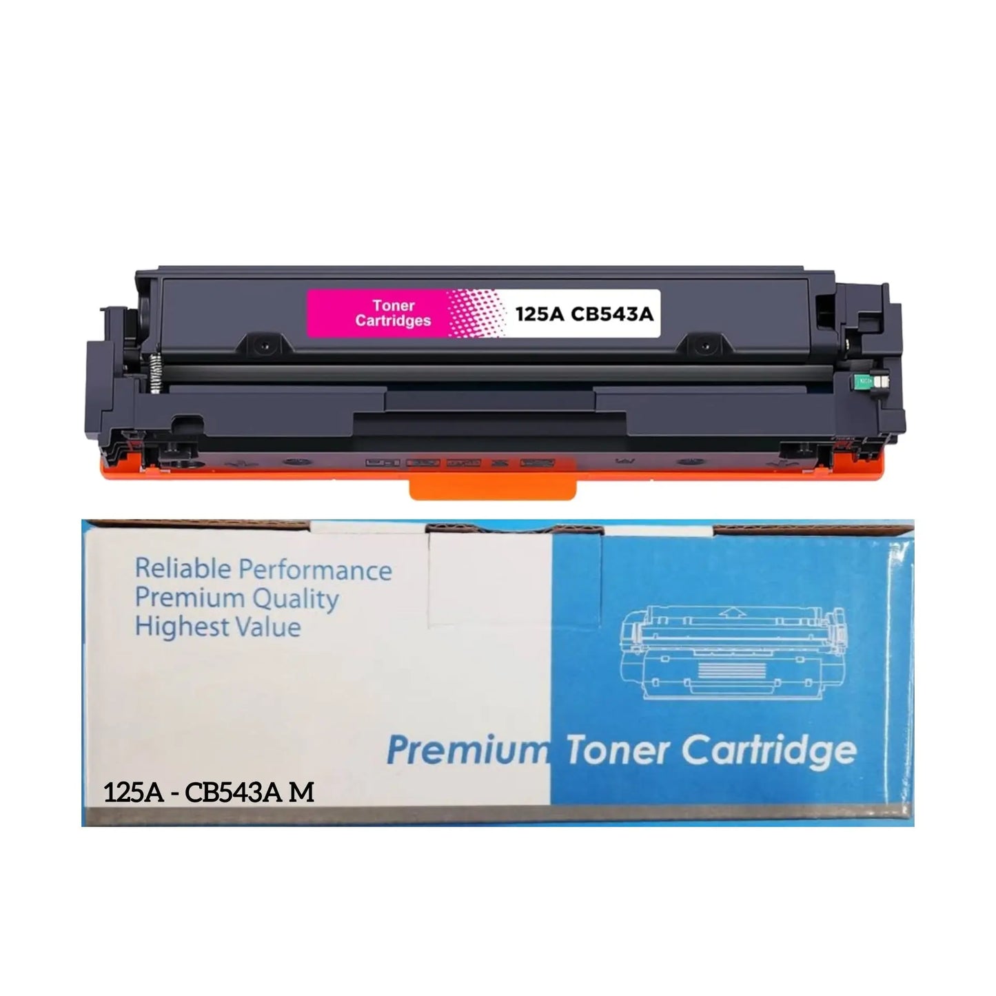 125A Magenta toner cartridge