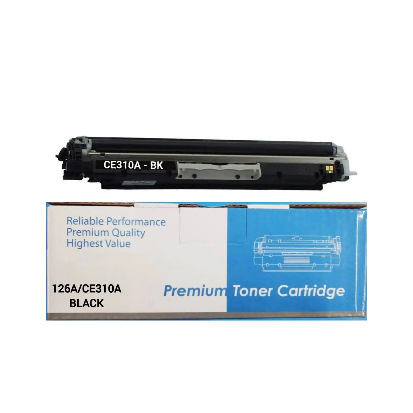 126A black toner cartridge