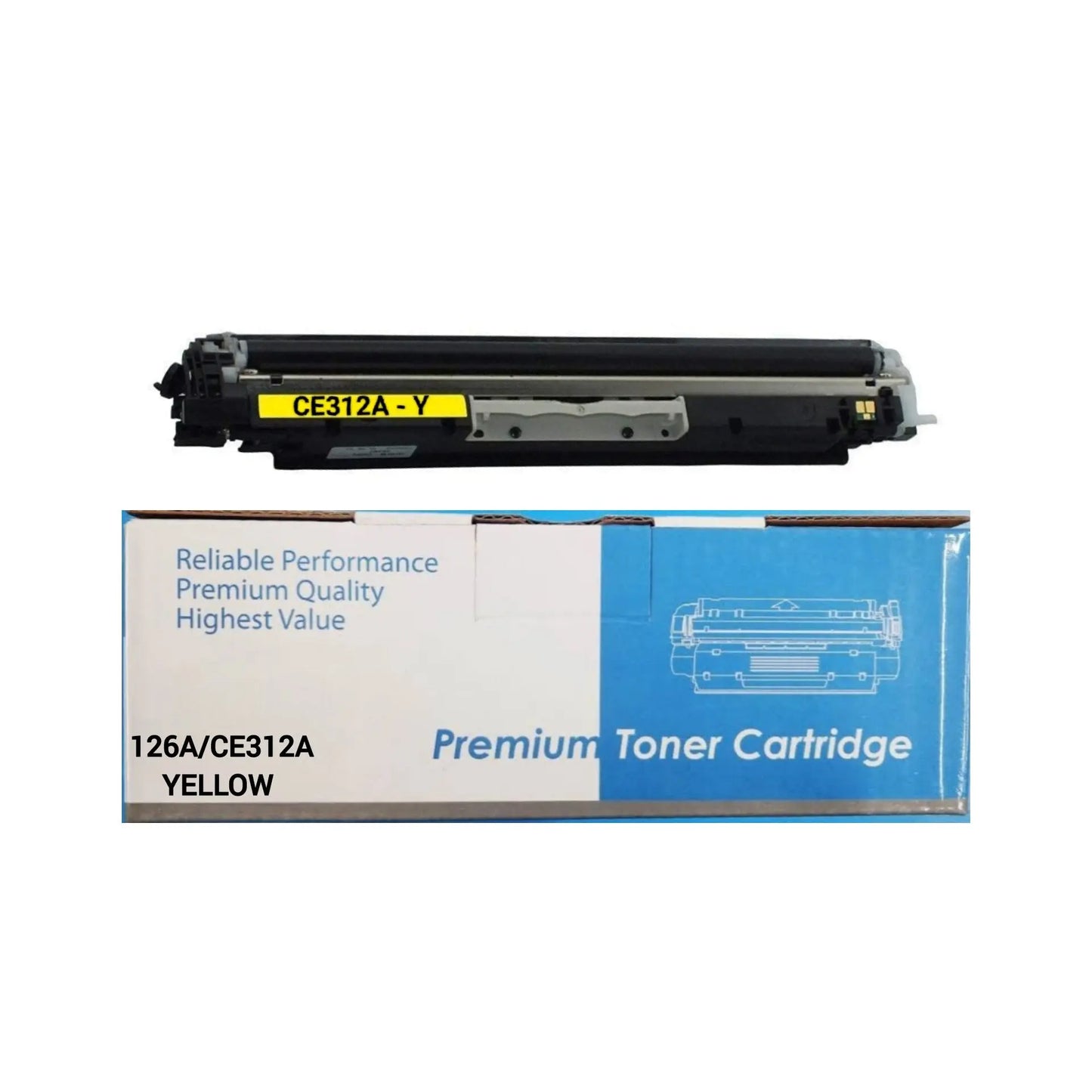 126a yellow toner cartridge