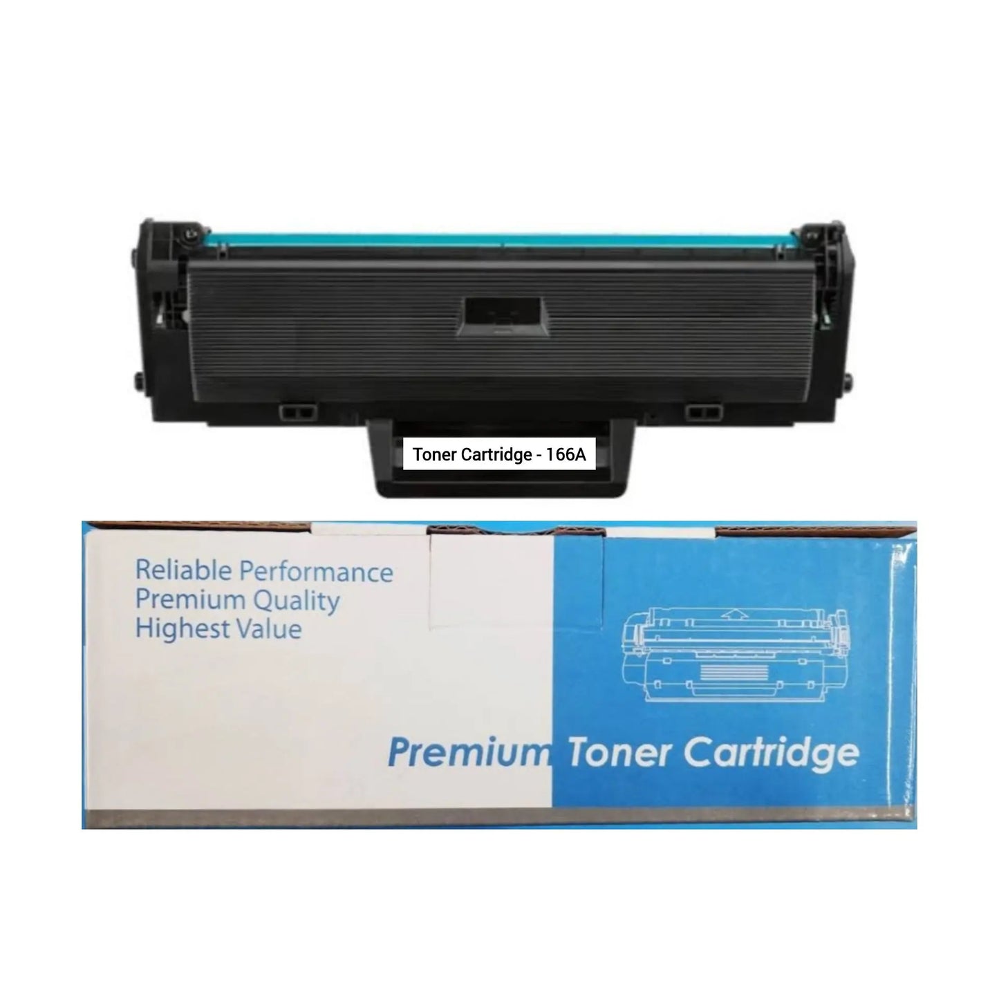 166A toner cartridge