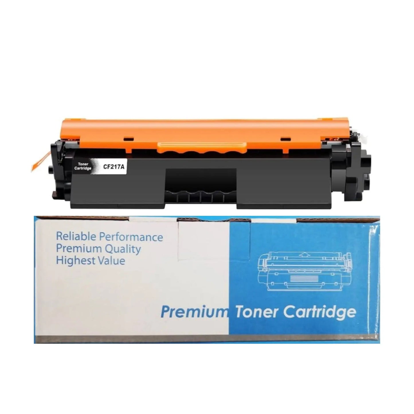 17A toner cartridge