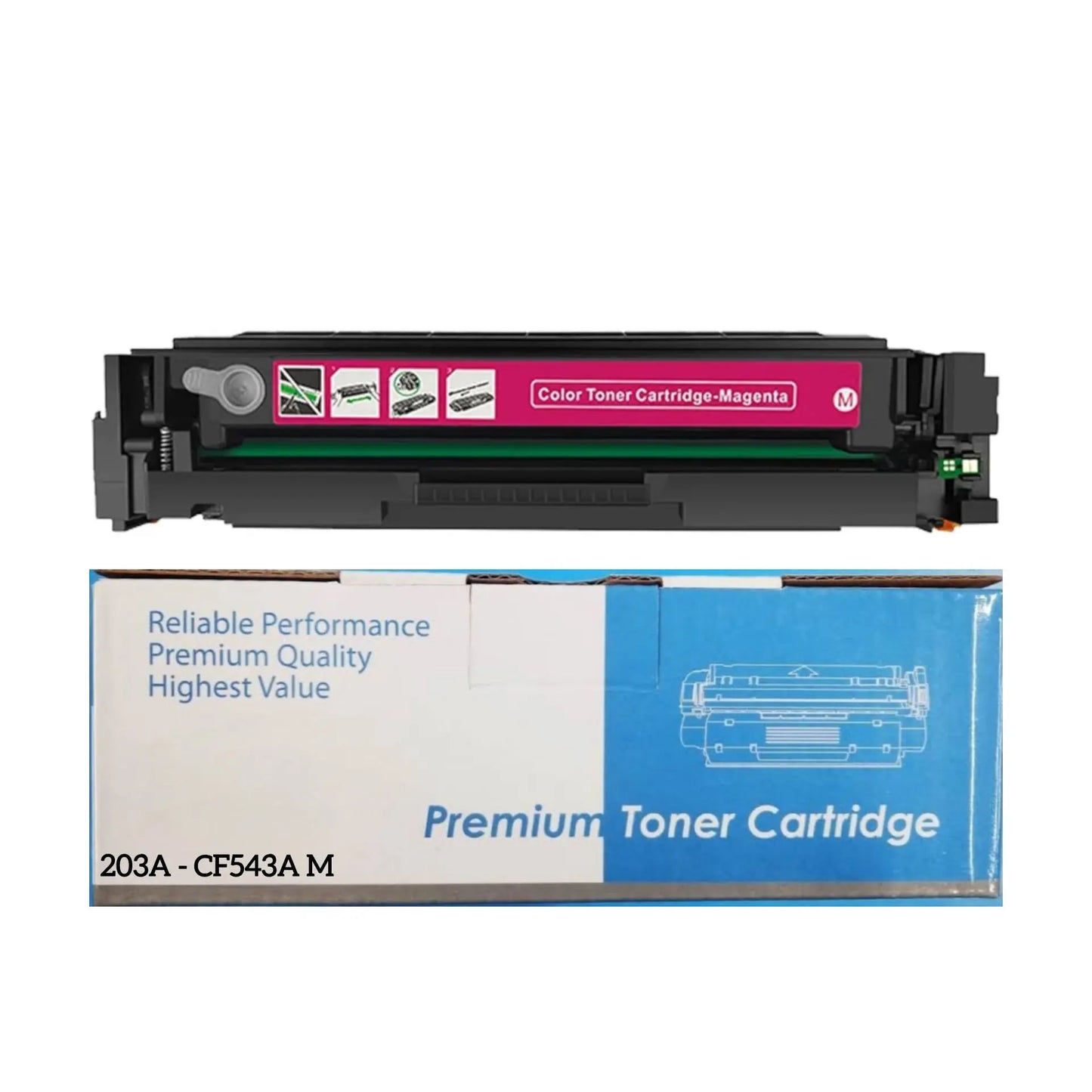 203A magenta toner cartridge