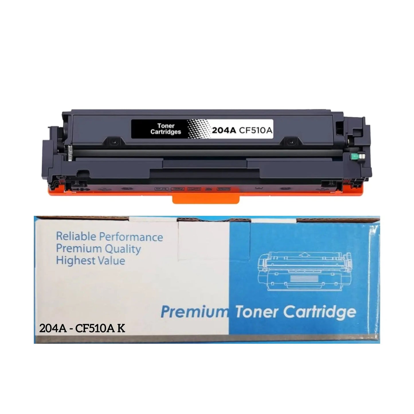 204a Black toner cartridge