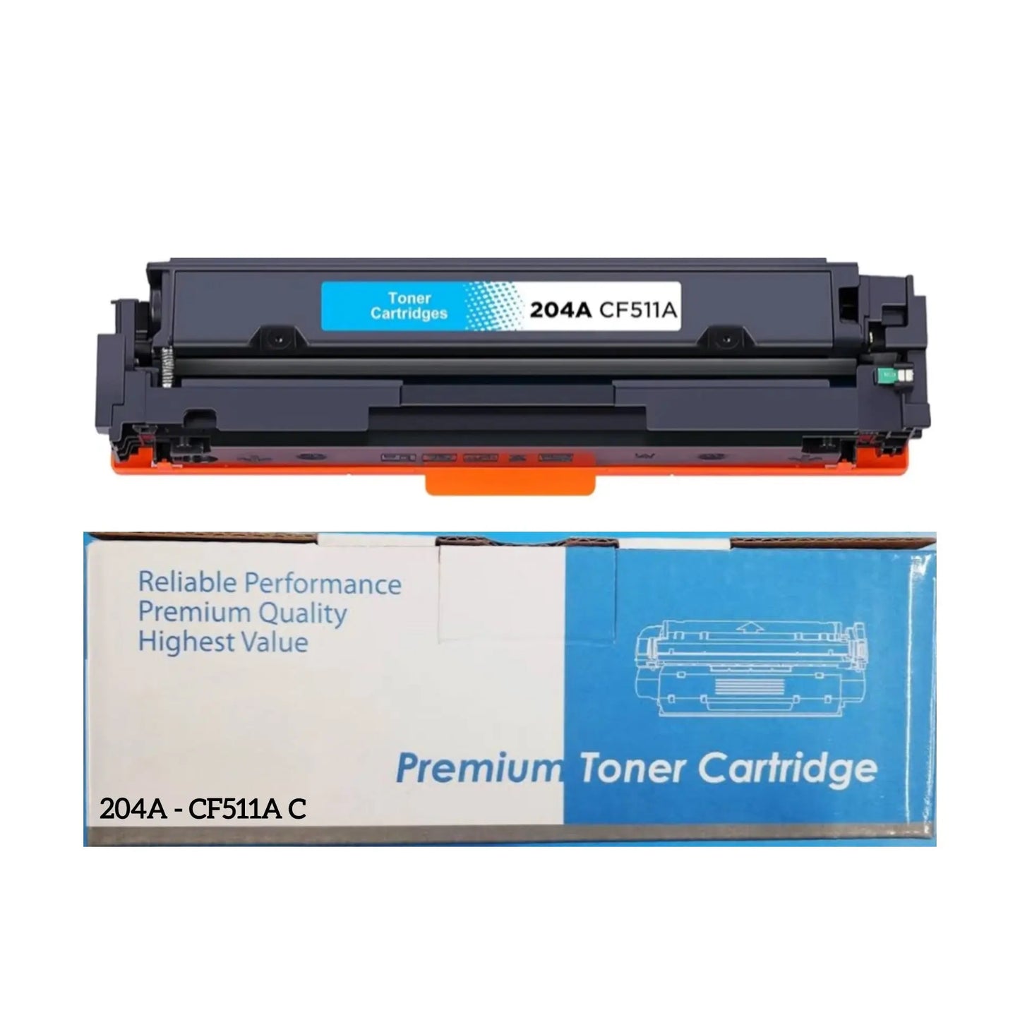 204a cyan toner cartridge