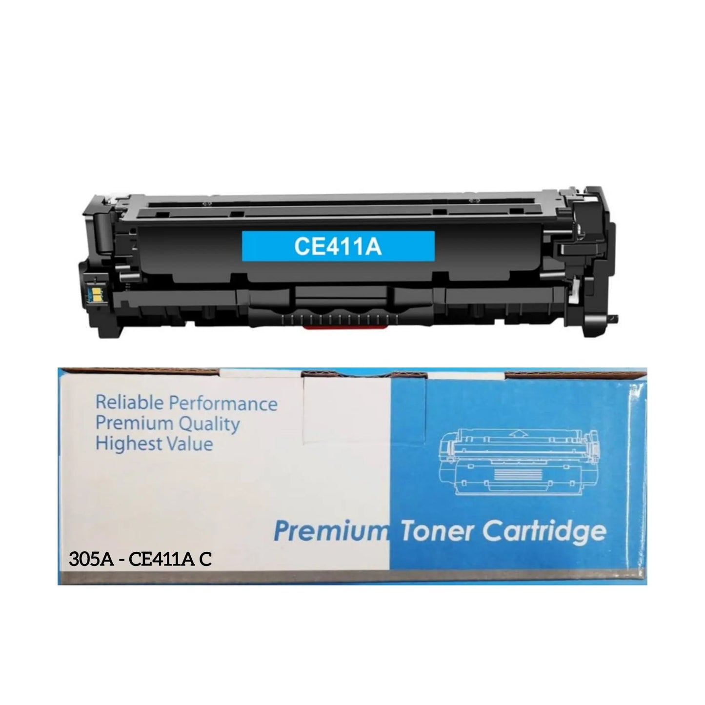 305A cyan toner cartridge