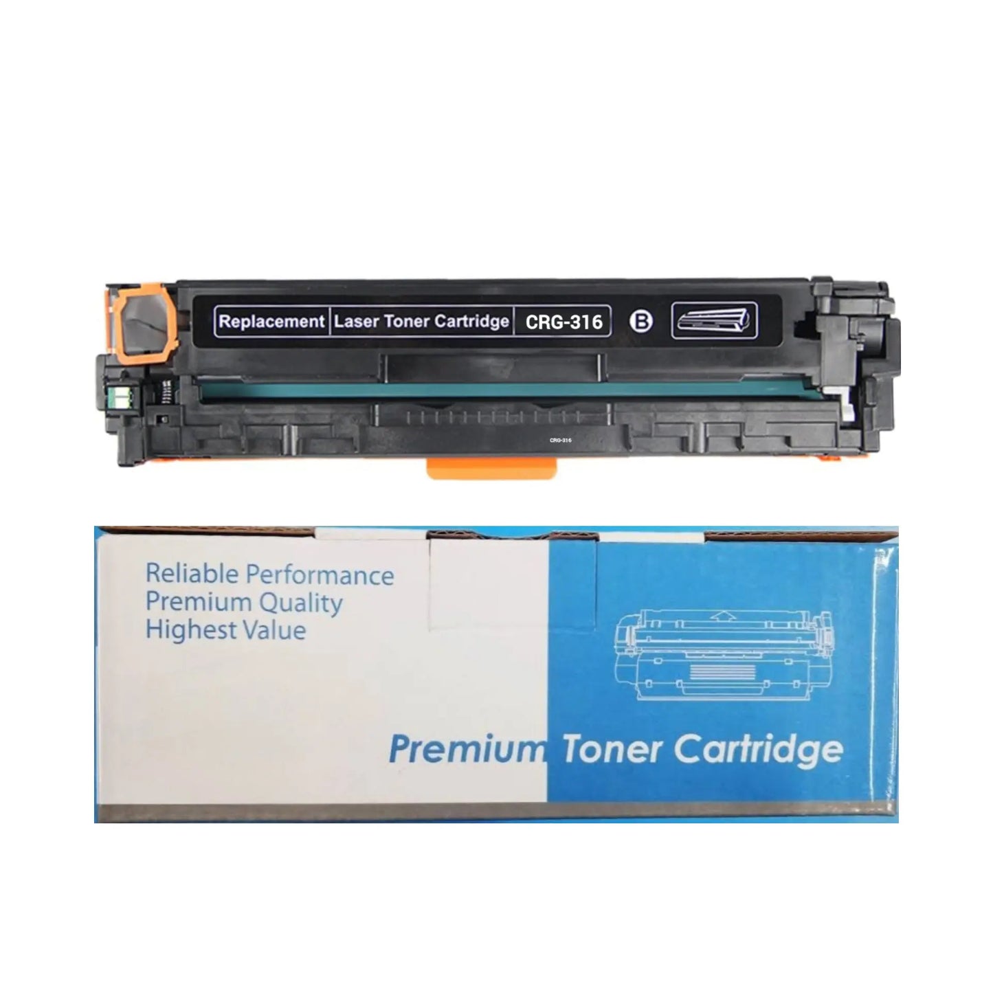 316 black toner cartridge