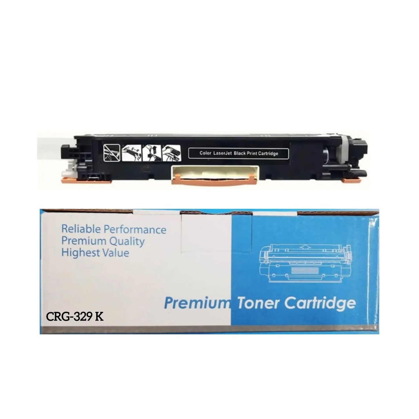329 black toner cartridge