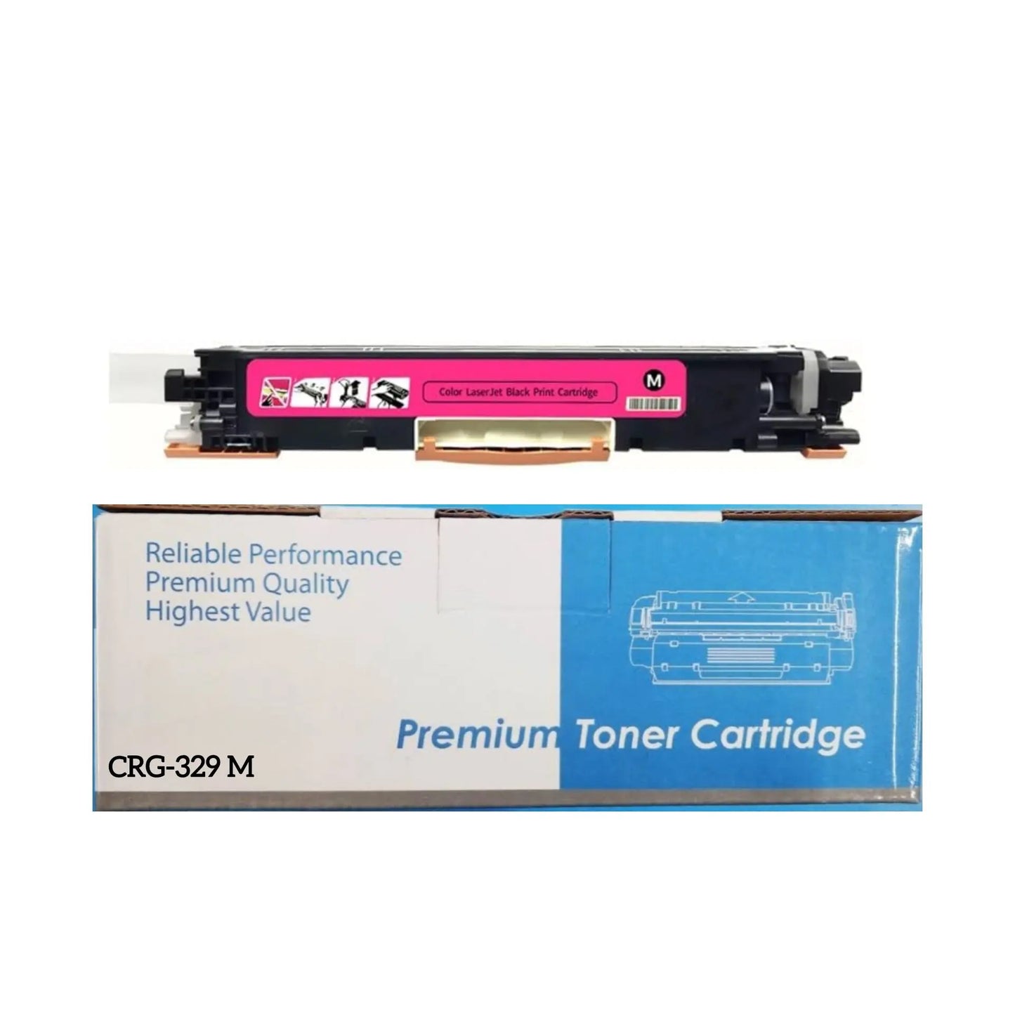329 magenta toner cartridge