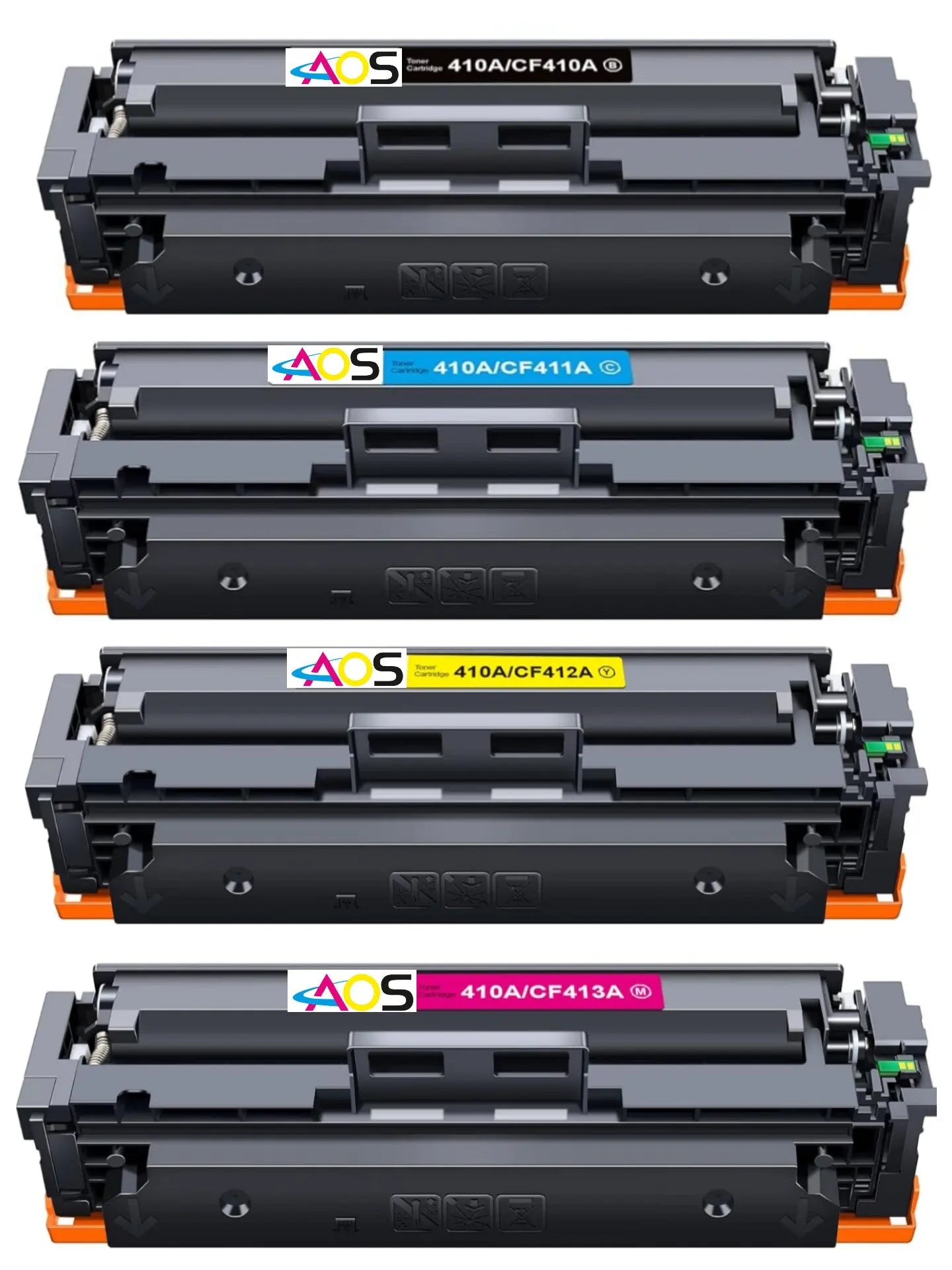 410A toner cartridge set cmyk