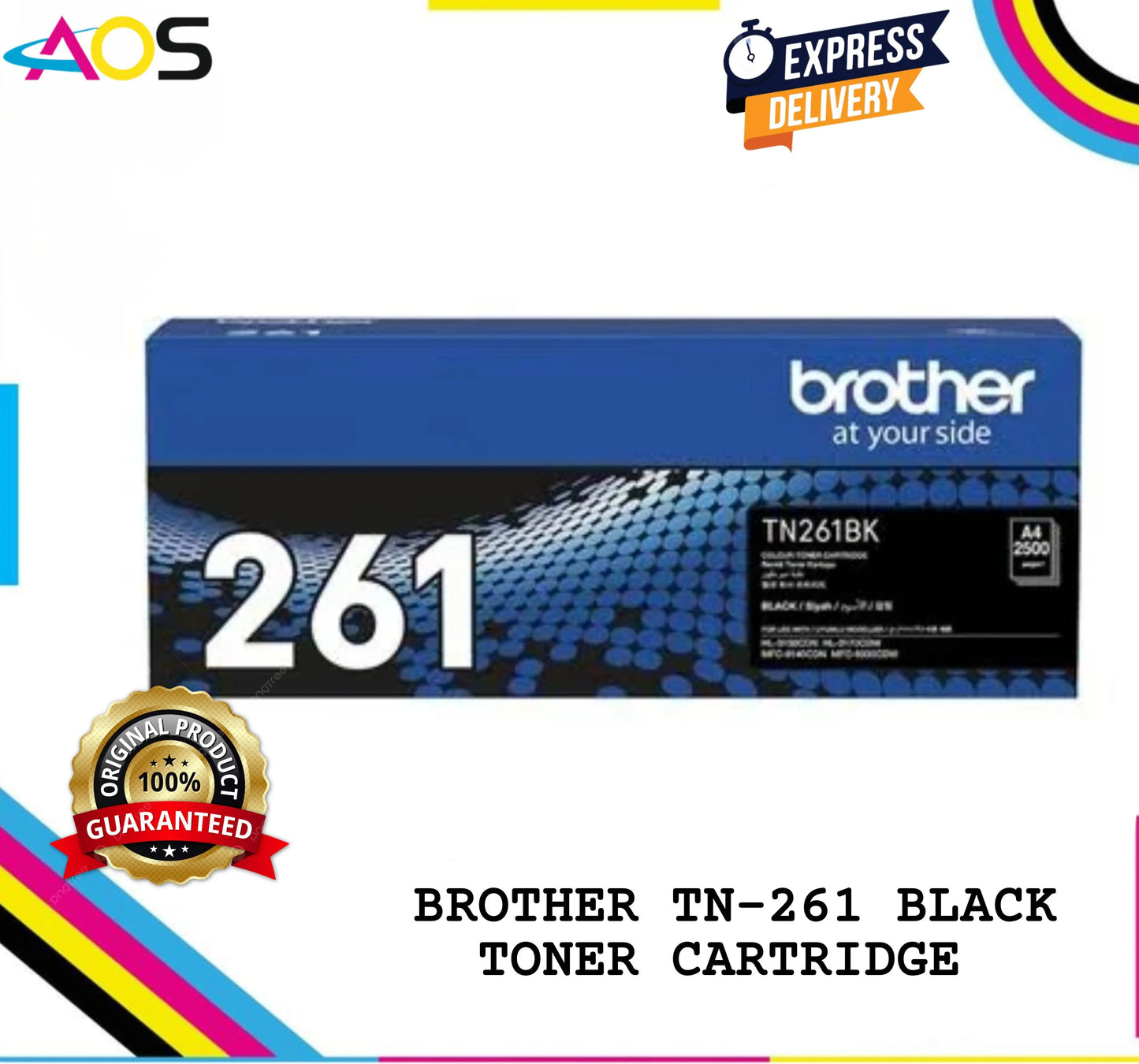 Brother TN 261 Toner cartridge ,Black Aos Cartridge
