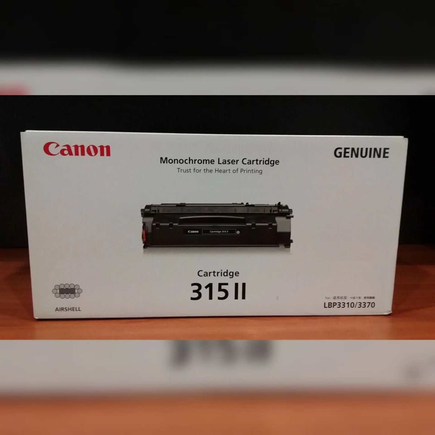 CANON 315 II Large Black Toner Cartridge Aos Cartridge