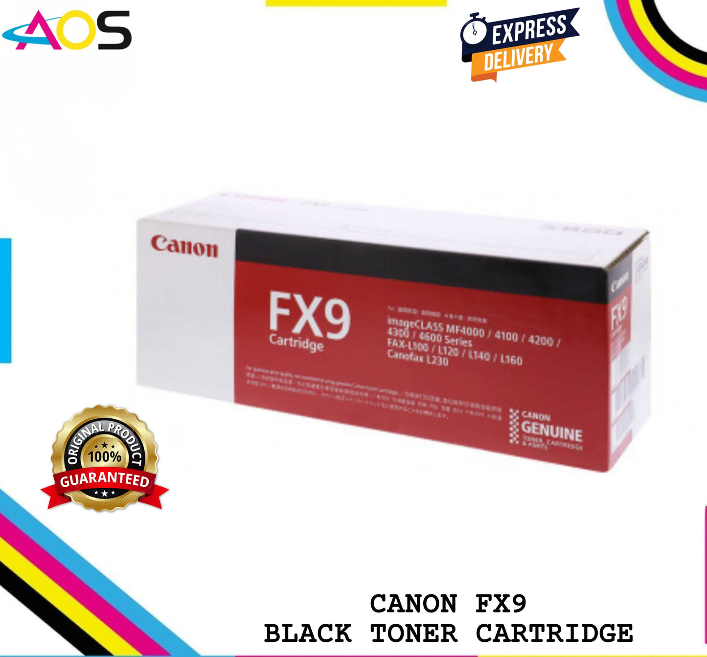 CANON FX9 TONER CARTRIDGE BLACK Aos Cartridge