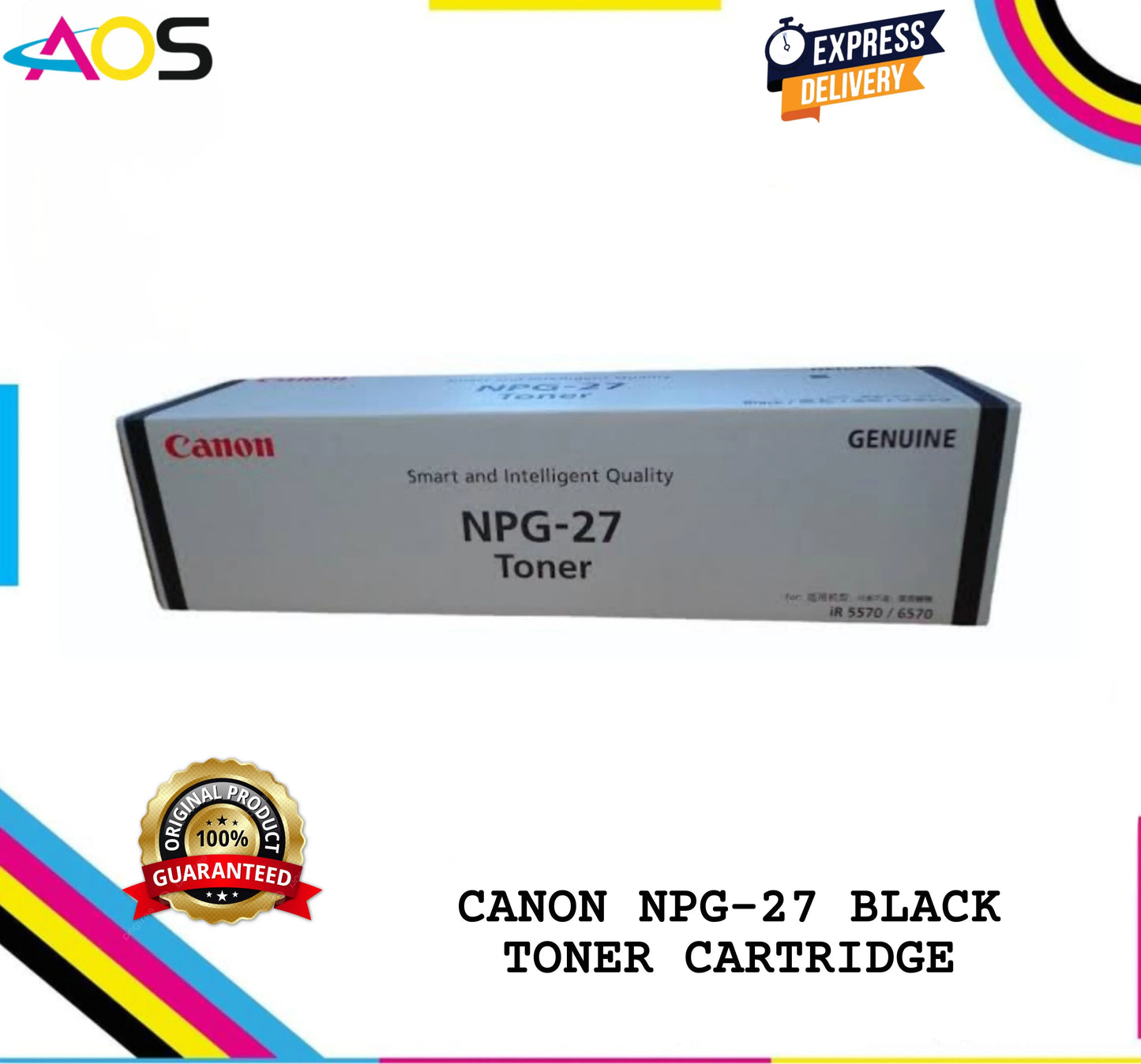 CANON NPG-27 Black Toner Cartridge Aos Cartridge