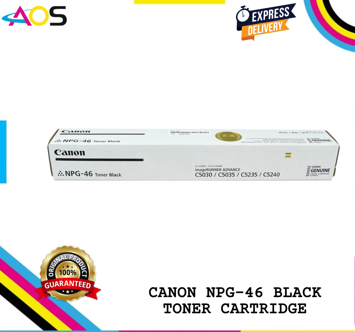 CANON NPG-46 Black Toner Cartridge Aos Cartridge