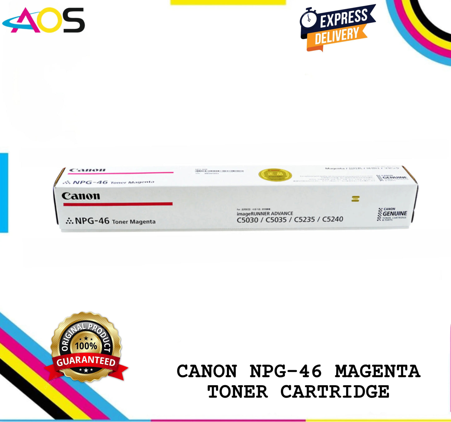 CANON NPG-46 Magenta Toner Cartridge Aos Cartridge