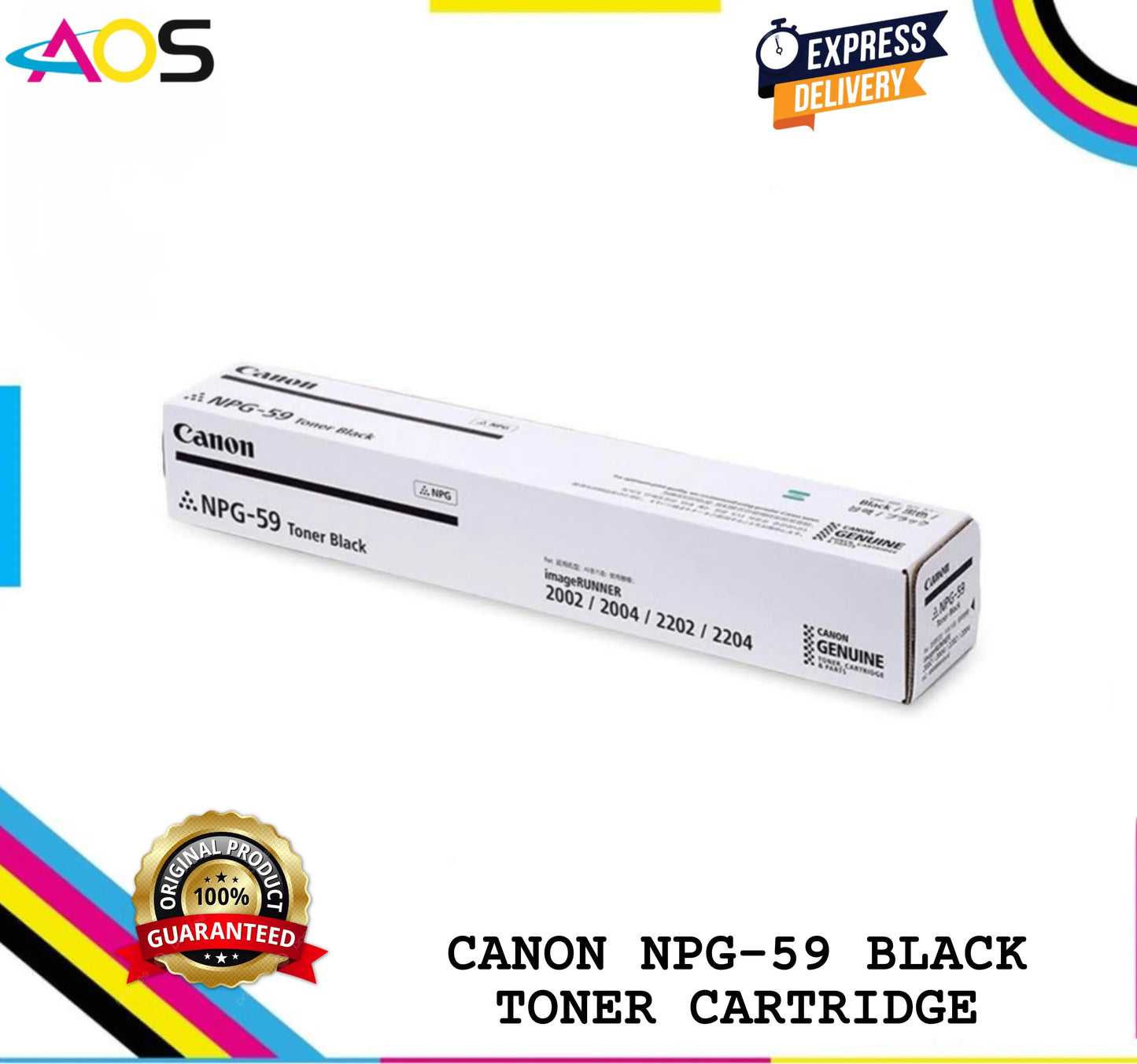 CANON NPG-59 Black Toner Cartridge Aos Cartridge