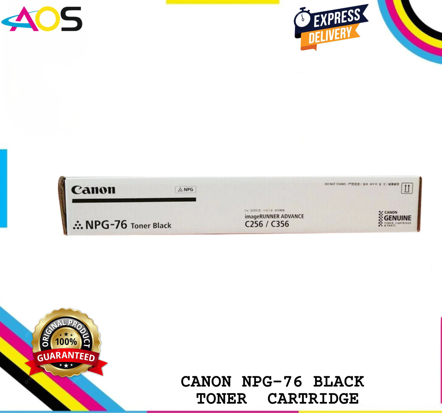 CANON NPG-76 Black Toner Cartridge Aos Cartridge