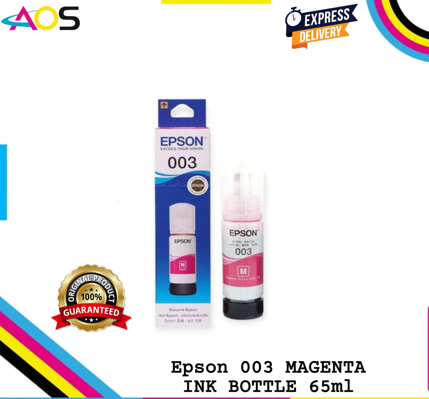 epson 003 ink bottle magenta