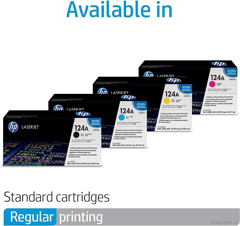 HP 124A Cyan Laserjet Toner Cartridge (Q6001A) Aos Cartridge