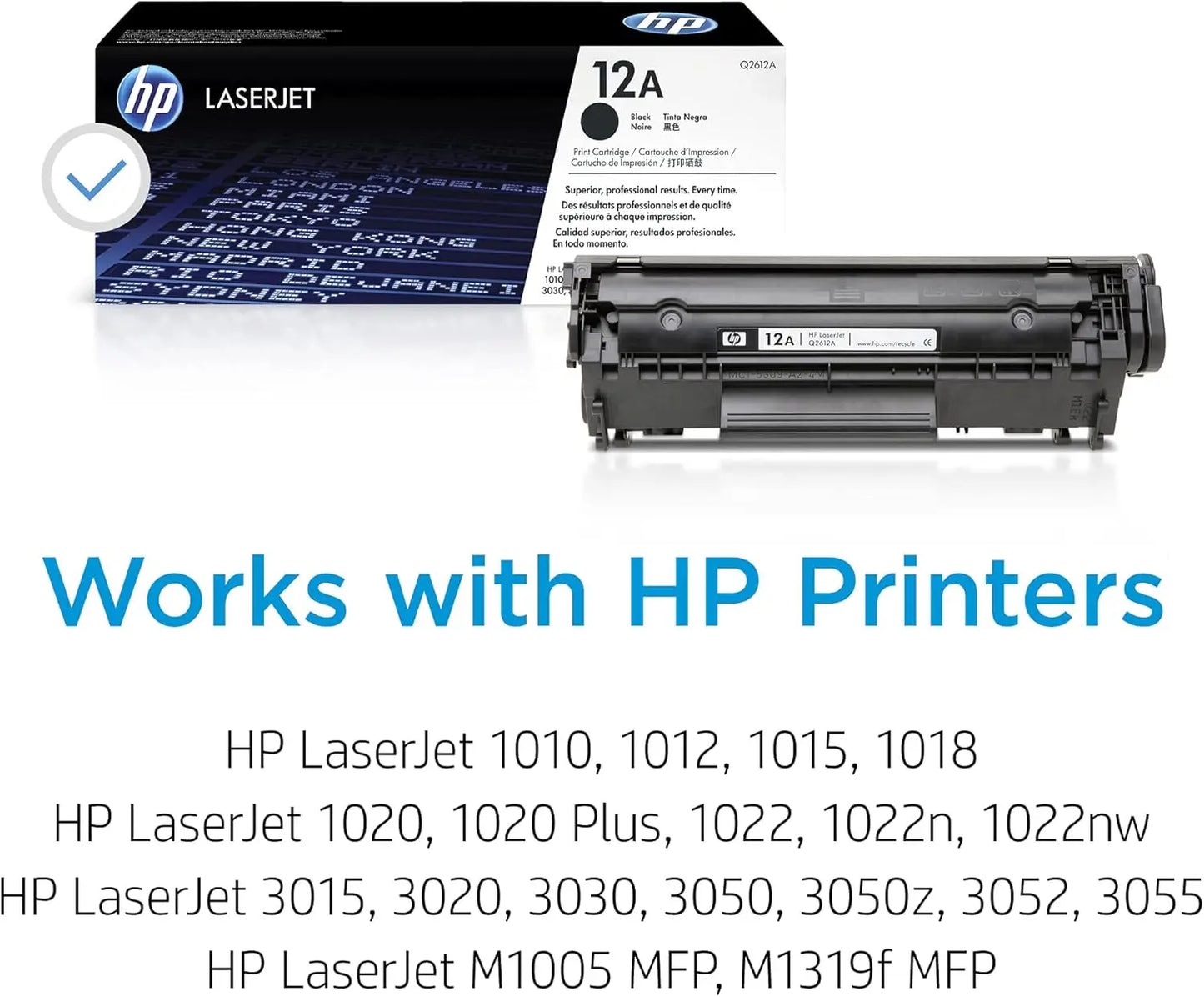 HP 12A LASERJET TONER CARTRIDGE Aos Cartridge