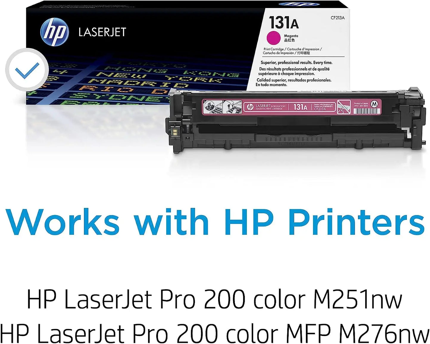 HP 131A Magenta Original Laserjet Toner Cartridge (CF213A) Aos Cartridge
