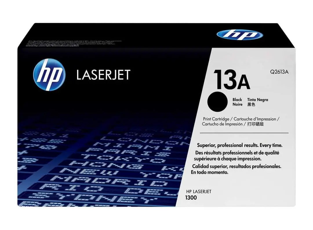 HP 13A Black Original Laserjet Toner Cartridge (Q2613A) Aos Cartridge