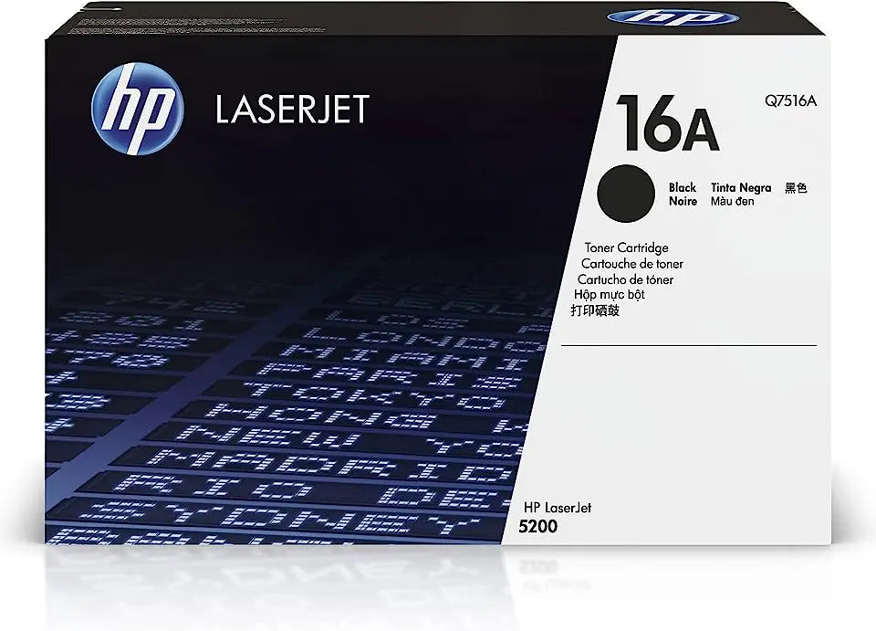 HP 16A Black Original Laserjet Toner Cartridge (Q7516A) Aos Cartridge