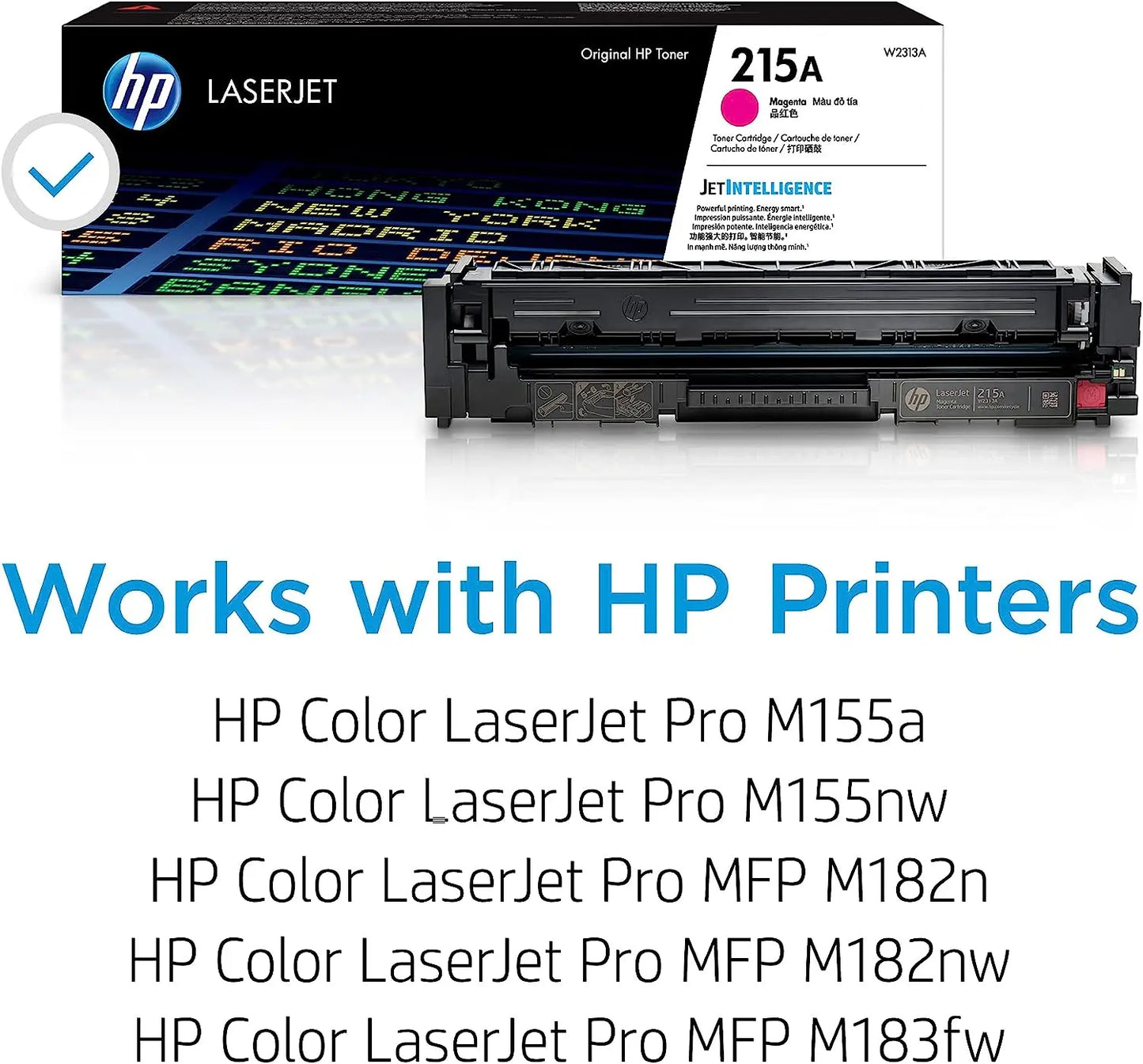 HP 215A Magenta Original Laserjet Toner Cartridge (W2313A) Aos Cartridge