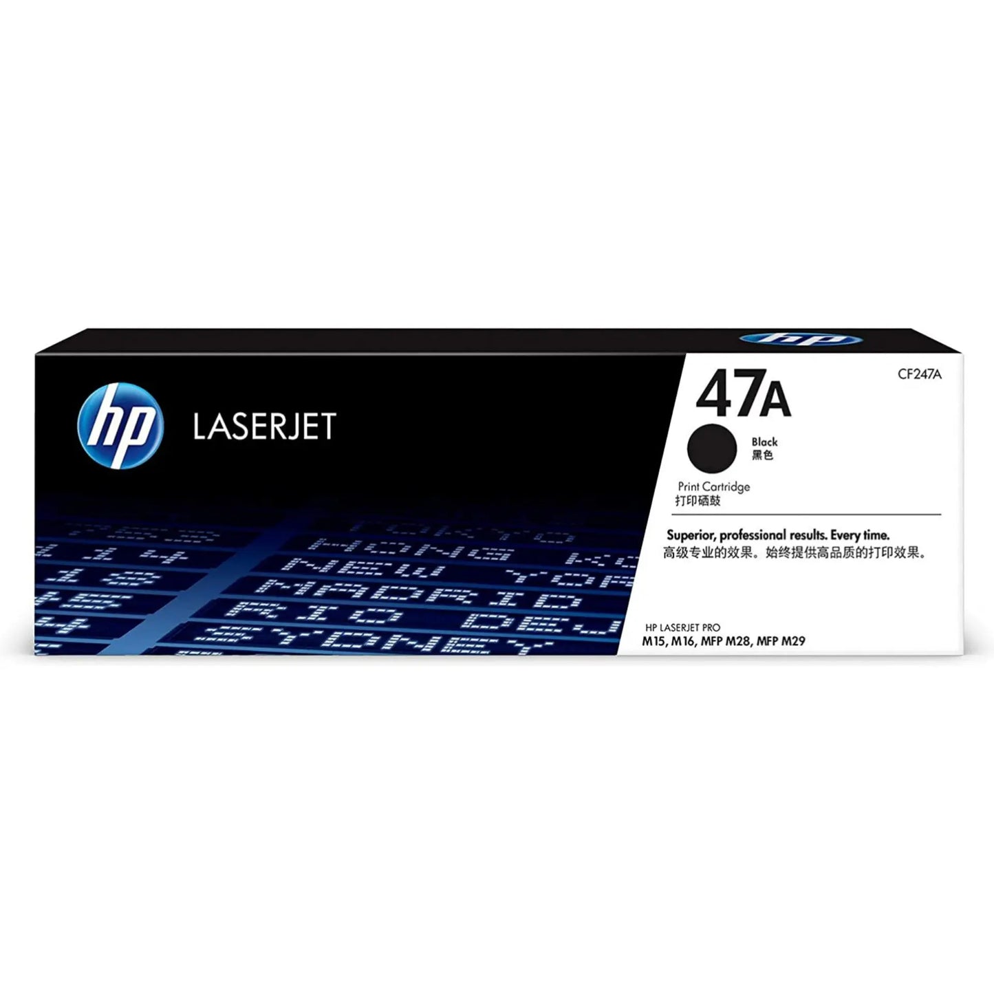 HP 47A Black Original Laserjet Toner Cartridge (CF247A) Aos Cartridge