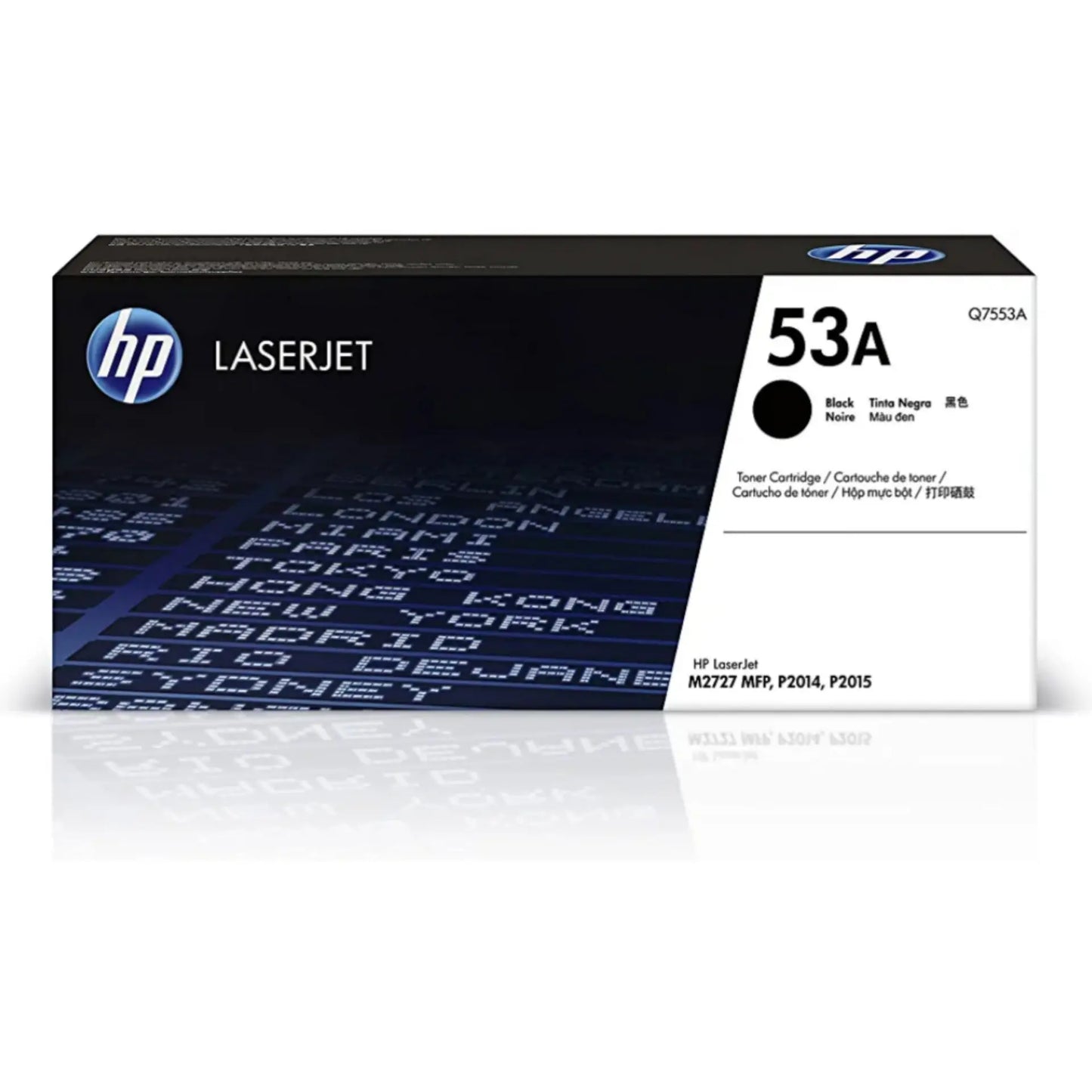 HP 53A Black Original Laserjet Toner Cartridge (Q7553A) Aos Cartridge