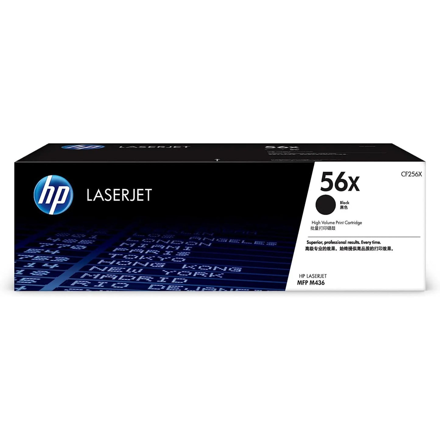 HP 56X Black Original Laserjet Toner Cartridge (CF256X) Aos Cartridge