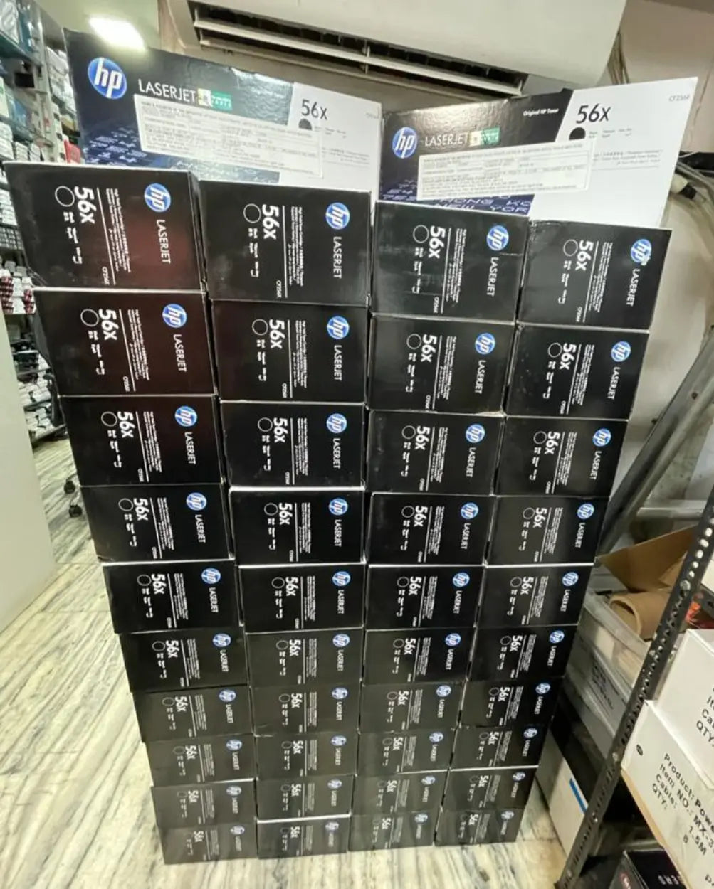 HP 56X Black Original Laserjet Toner Cartridge (CF256X) Aos Cartridge