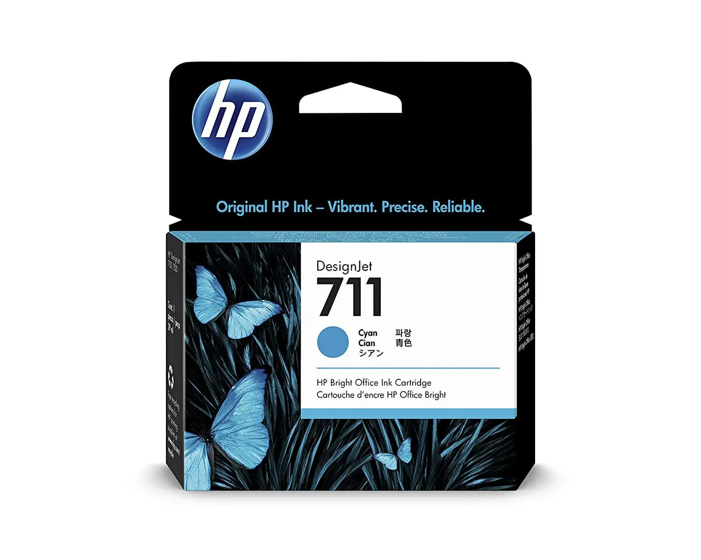 HP 711 29ml Cyan Ink Cartridge Aos Cartridge