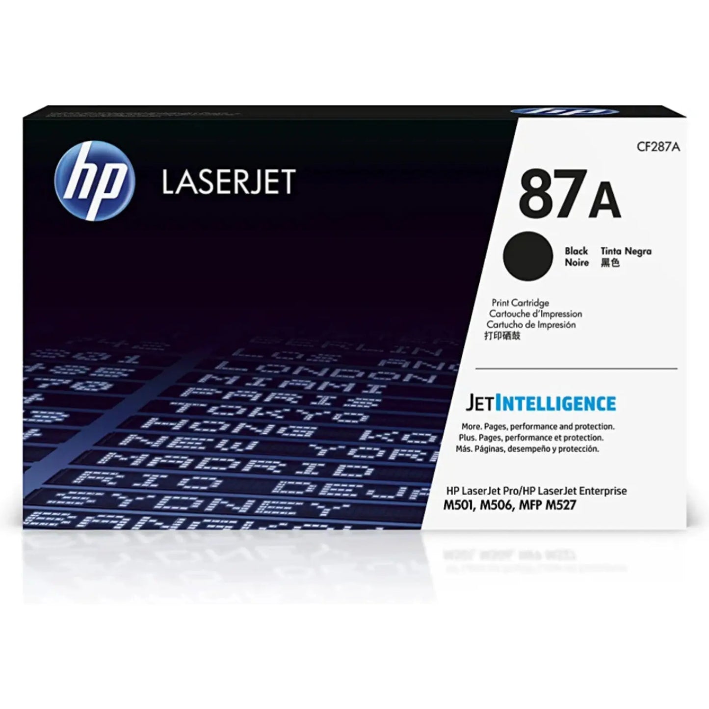 HP 87A Black Original Laserjet Toner Cartridge (CF287A) Aos Cartridge