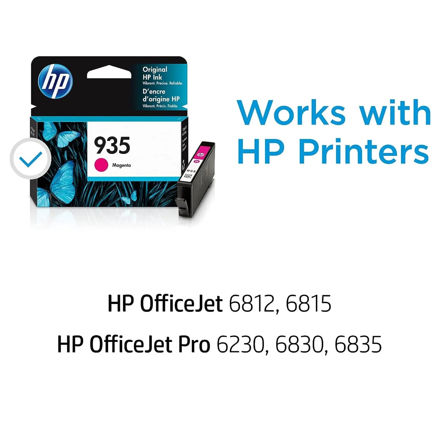 HP 935 Magenta Original Ink Cartridge,C2P21AA - Rs.1138 Aos Cartridge