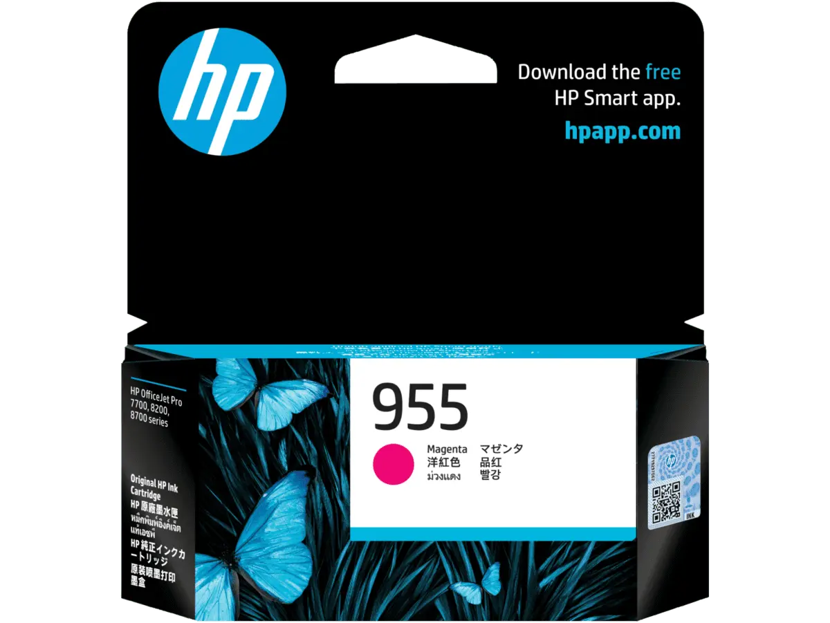 HP 955 Magenta Ink Cartridge Aos Cartridge