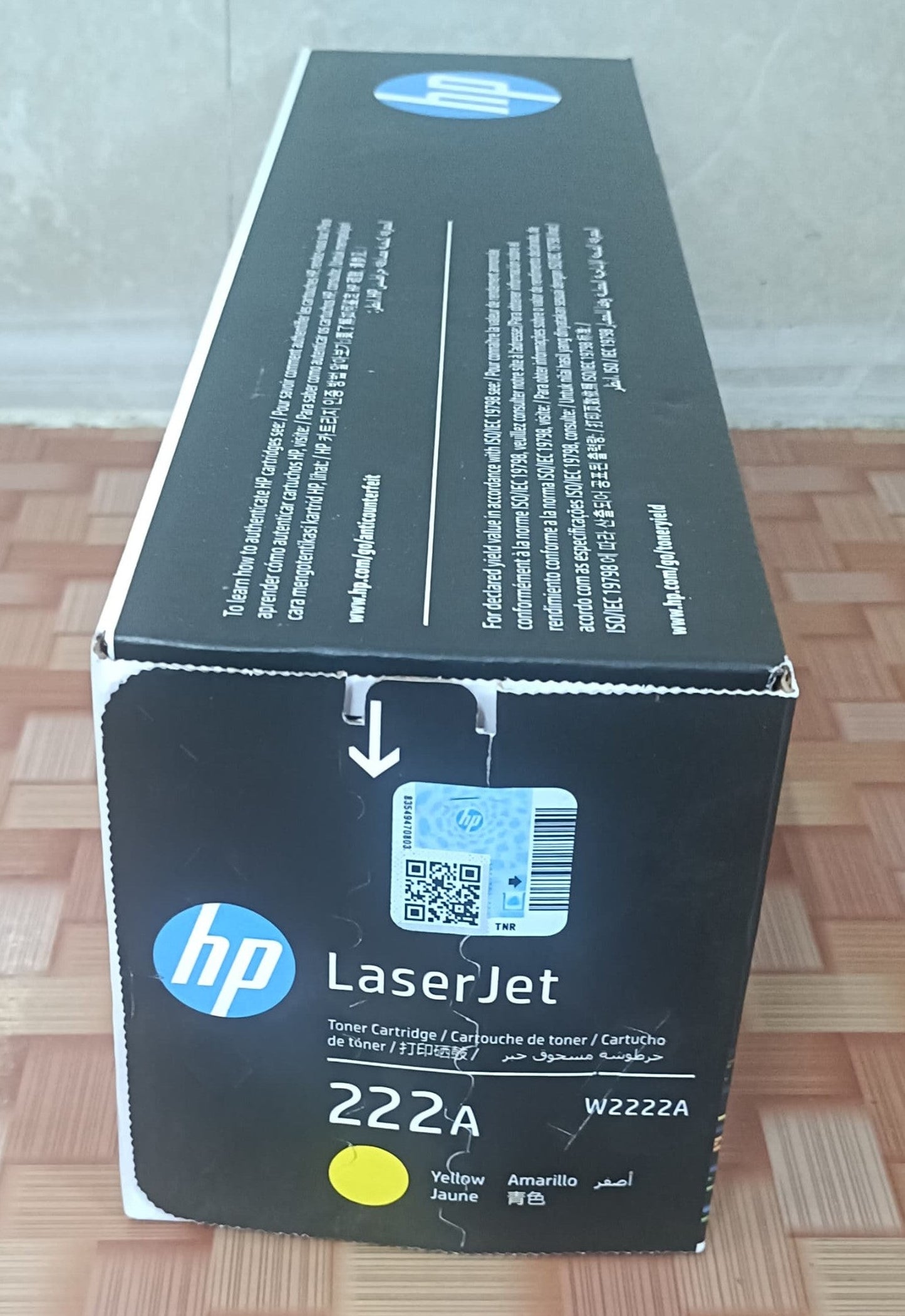 HP 222A Yellow Laserjet Toner Cartridge W2222A Aos Cartridge