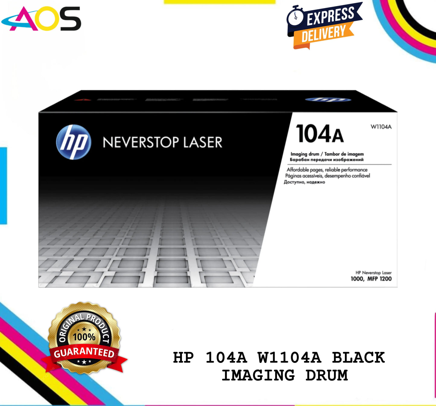 HP 104A Black Imaging Drum unit