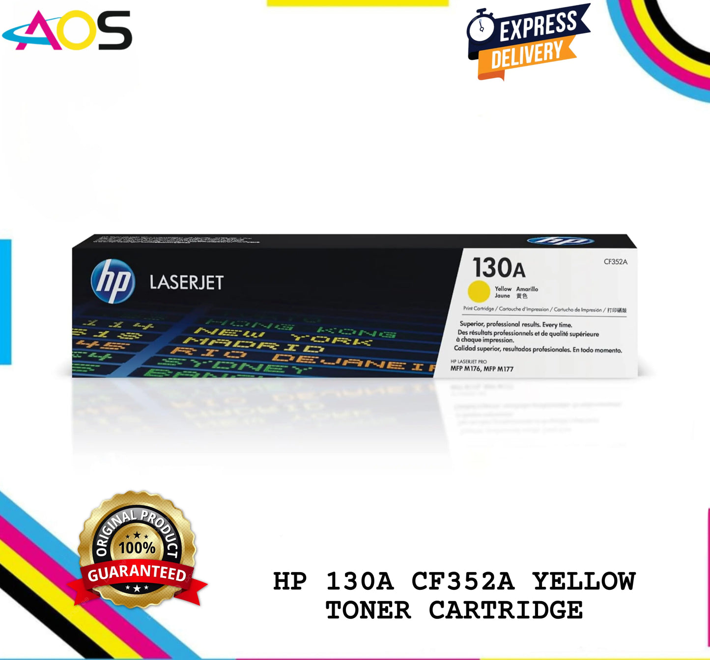 HP 130A Yellow Toner Cartridge