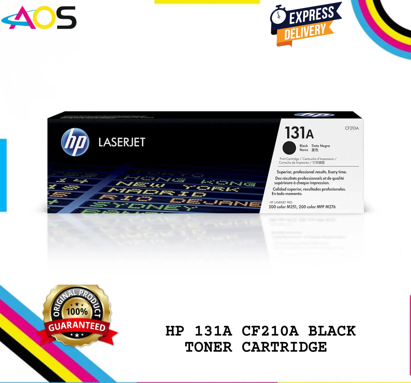 Hp 131A black toner cartridge