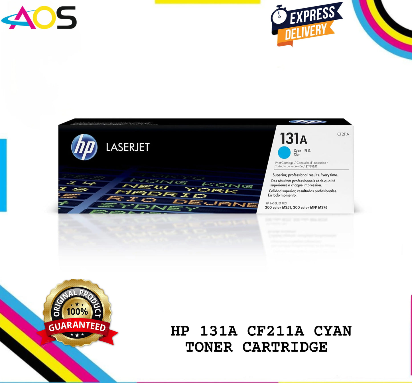 HP 131A Cyan Toner Cartridge