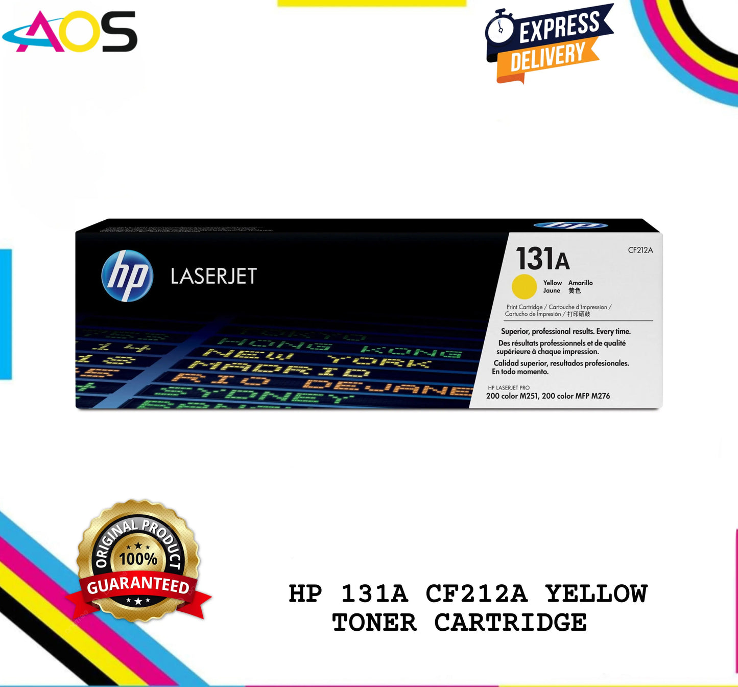 HP 131A Yellow Toner Cartridge