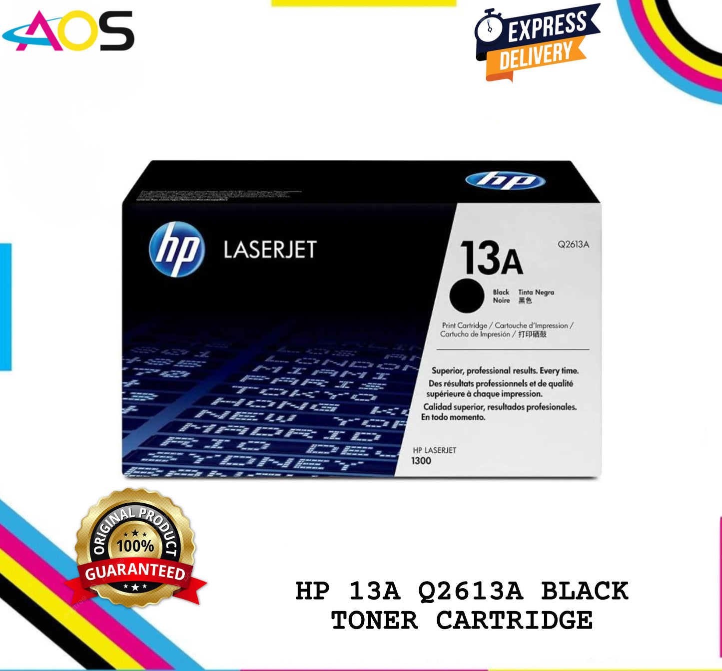 Hp 13A black toner cartridge