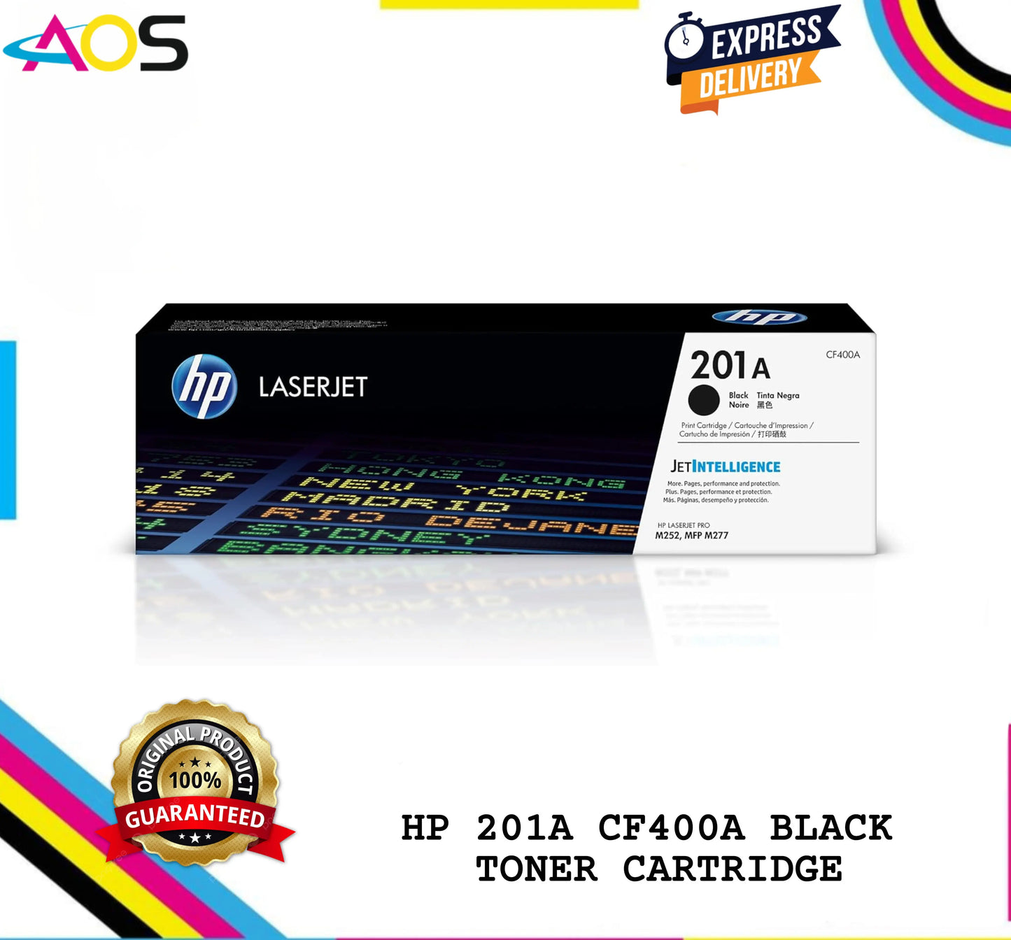 HP 201A Black Toner Cartridge